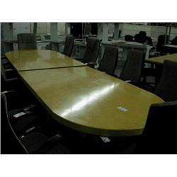 12' Maple Board Room Table