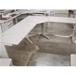 Gray Corner Work Station - 3 pc