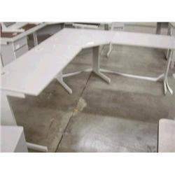 Gray Corner Work Station - 3 pc