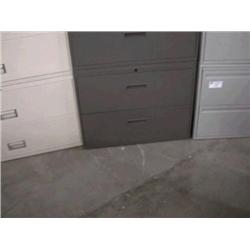 Dark Gray 2 Drawer Lateral File