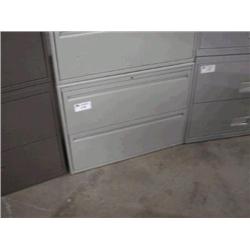 Dark Gray 2 Drawer Lateral File