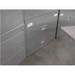 Gray 2 Drawer Lateral File