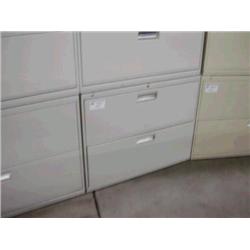 Gray 2 Drawer Lateral File