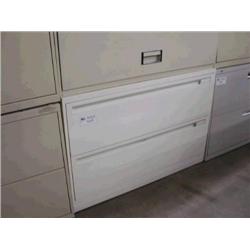 White 2 Drawer Lateral File