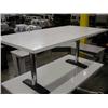 Image 1 : 6' x 3' White Table