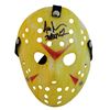 Image 1 : Ari Lehman Friday The 13th "Jason 1" Signed Yellow Jason Mask BECKETT