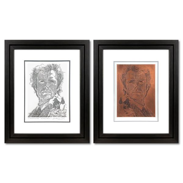 Guilaume Azoulay "Go Ahead" Original Mixed Media on Paper