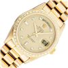 Image 1 : Rolex Mens 18K Yellow Gold Champagne Diamond Day Date President Wristwatch