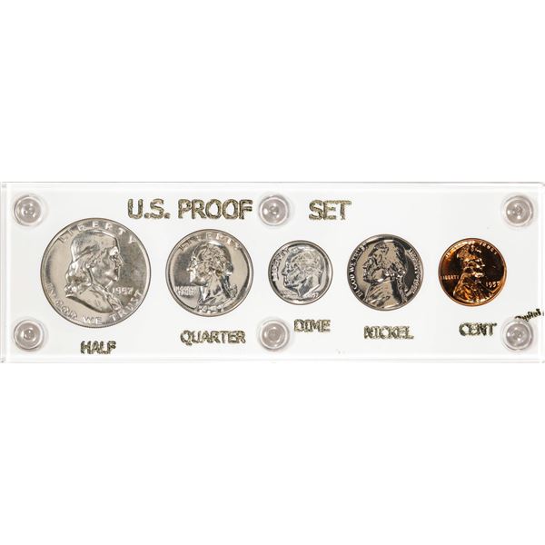 1957 (5) Coin Proof Set