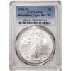 Image 1 : 2008-W $1 Burnished Eagle Reverse '07 American Silver Eagle Coin PCGS SP70