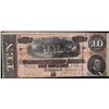 Image 1 : 1864 $10 Confederate States of America Note
