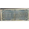 Image 2 : 1864 $10 Confederate States of America Note