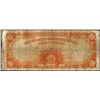 Image 2 : 1922 $10 Gold Certificate Note