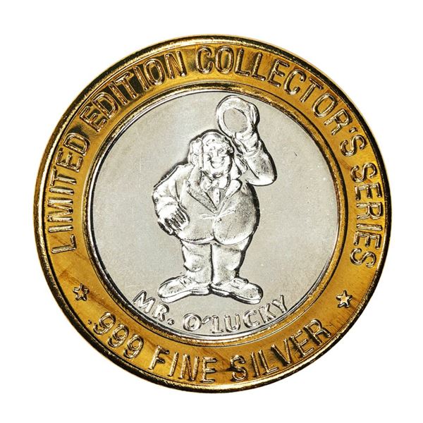 .999 Fine Silver Fitzgerald's Casino Tunica, MS $10 Limited Edition Gaming Token