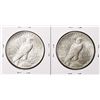 Image 2 : Lot of (2) 1926-S $1 Peace Silver Dollar Coins