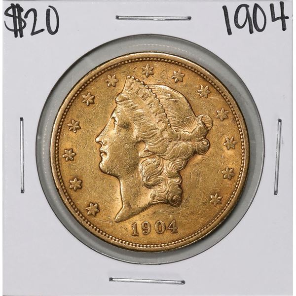 1904 $20 Liberty Head Double Eagle Coin