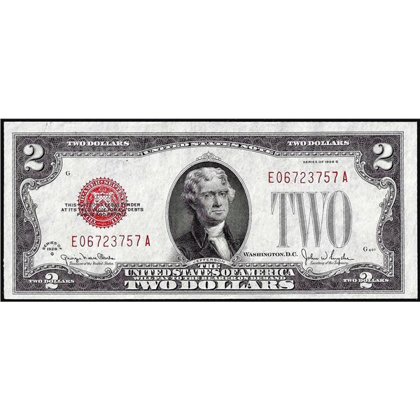 1928G $2 Legal Tender Note