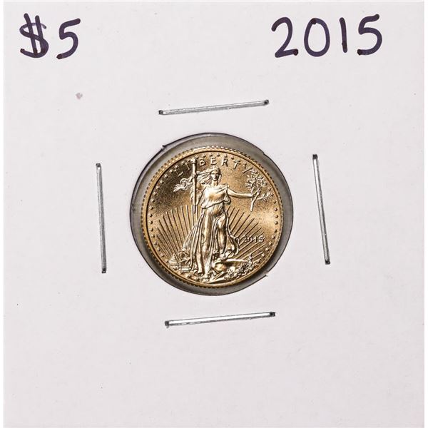 2015 $5 American Eagle Gold Coin