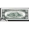 Image 2 : 1974 $10 Federal Reserve Butterfly Fold Error Note New York
