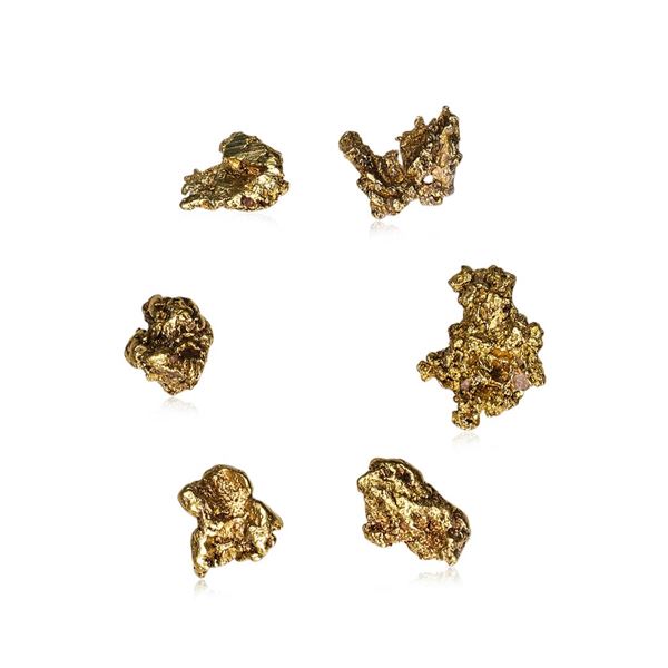 Lot of Gold Nuggets 3.53 Grams Total Weight