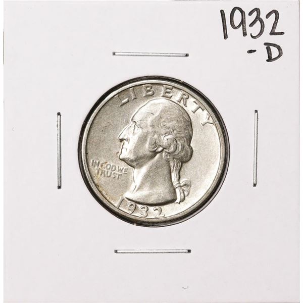 1932-D Washington Quarter Coin
