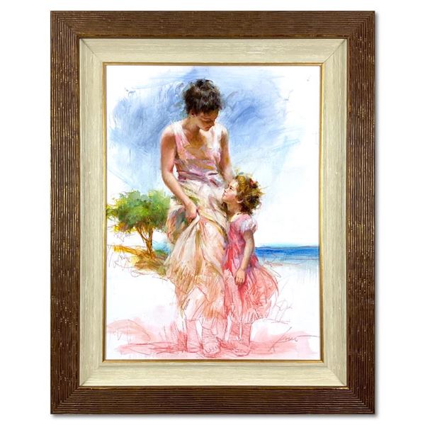 Pino (1939-2010) "Joyful Memories" Original Oil on Board