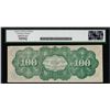 Image 2 : 1873 $100 Gem City Business College Quincy IL Obsolete Note Legacy Ch. About New 55PPQ