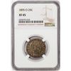 Image 1 : 1895-O Barber Quarter Coin NGC XF45