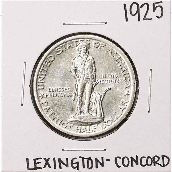 1925 Lexington-Concord Sesquicentennial Commemorative Half Dollar Coin