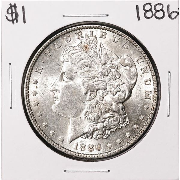 1886 $1 Morgan Silver Dollar Coin