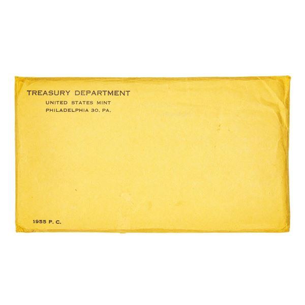 1955 (5) Coin Proof Set Flat Pack