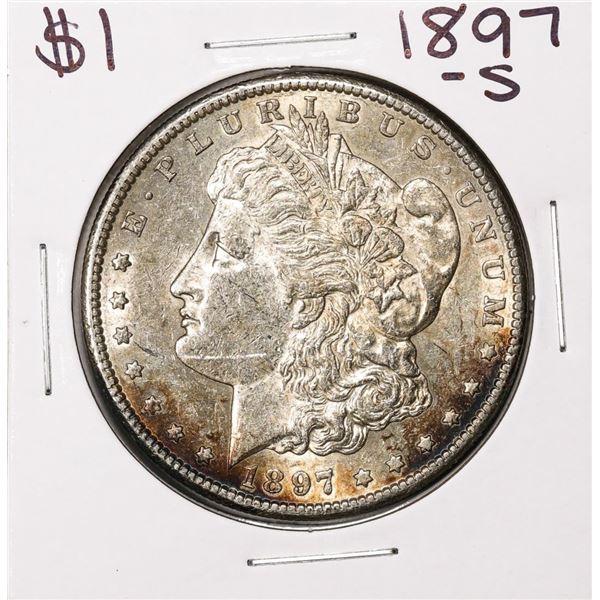 1897-S $1 Morgan Silver Dollar Coin