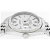 Image 9 : Rolex Mens Stainless Steel Silver Index Datejust Wristwatch