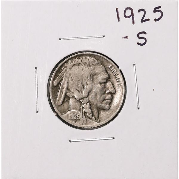 1925-S Buffalo Nickel Coin