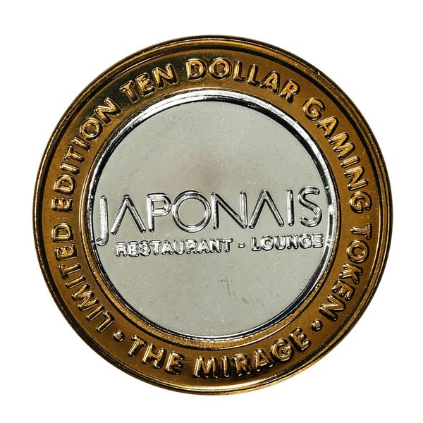 .999 Silver Mirage Las Vegas, Nevada $10 Casino Limited Edition Gaming Token