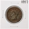 Image 1 : 1857 Braided Hair Large Cent Coin