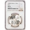 Image 1 : 1985Mo Mexico 1 Onza Libertad Silver Coin NGC MS66