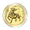 Image 1 : 2021 $25 Australia Lunar Year of the Ox 1/4 oz. Gold Coin