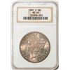 Image 1 : 1881-S $1 Morgan Silver Dollar Coin NGC MS65 Nice Toning