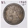 Image 1 : 1860-O $1 Seated Liberty Silver Dollar Coin
