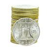 Image 2 : Roll of (20) Brilliant Uncirculated 1963-D Franklin Half Dollar Coins