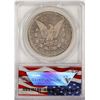 Image 2 : 1890-CC $1 Morgan Silver Dollar Coin ANACS Certified Genuine