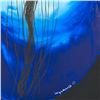 Image 2 : Wyland "Deep Blue Jellyfish" Original Watercolor on Paper