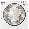Image 1 : 1885-S $1 Morgan Silver Dollar Coin