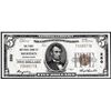 Image 1 : 1929 $5 The First National Bank of Meriden, CT CH# 250 National Currency Note