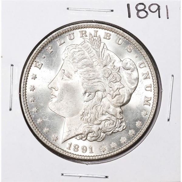 1891 $1 Morgan Silver Dollar Coin