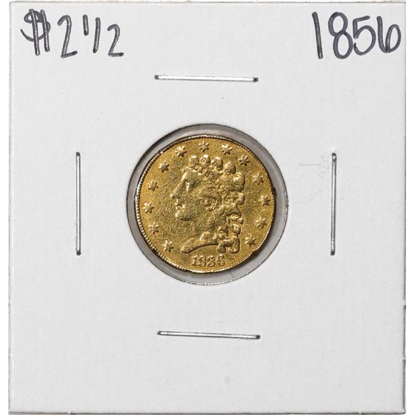 1856 $2 1/2 Classic Head Quarter Eagle Gold Coin