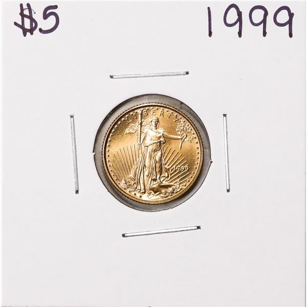 1999 $5 American Gold Eagle Coin
