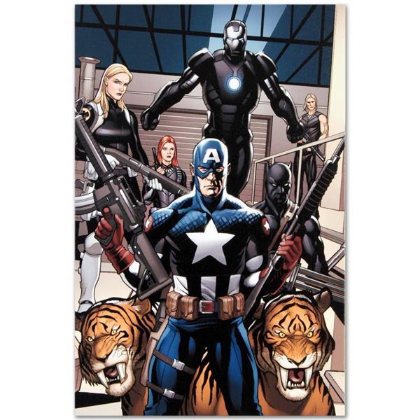 Marvel Comics "Ultimate New Ultimates #3" Limited Edition Giclee On Canvas