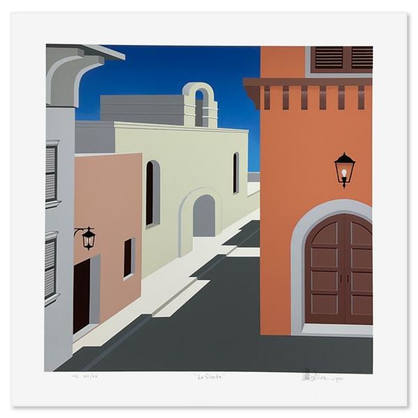 William Schlesinger (1915-2011) "La Siesta" Limited Edition Serigraph on Paper